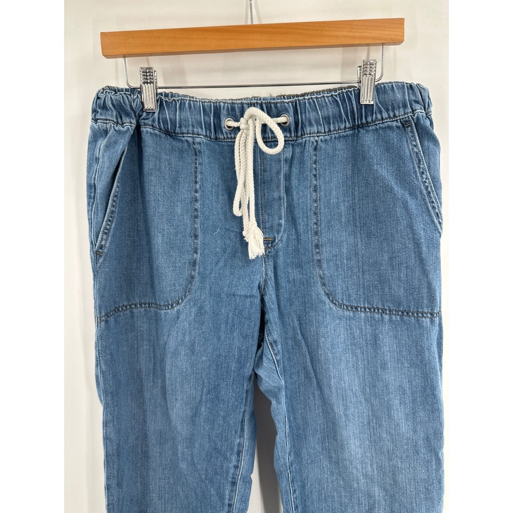 J. Crew Denim Drawstring Pant 29 - Picture 5 of 9